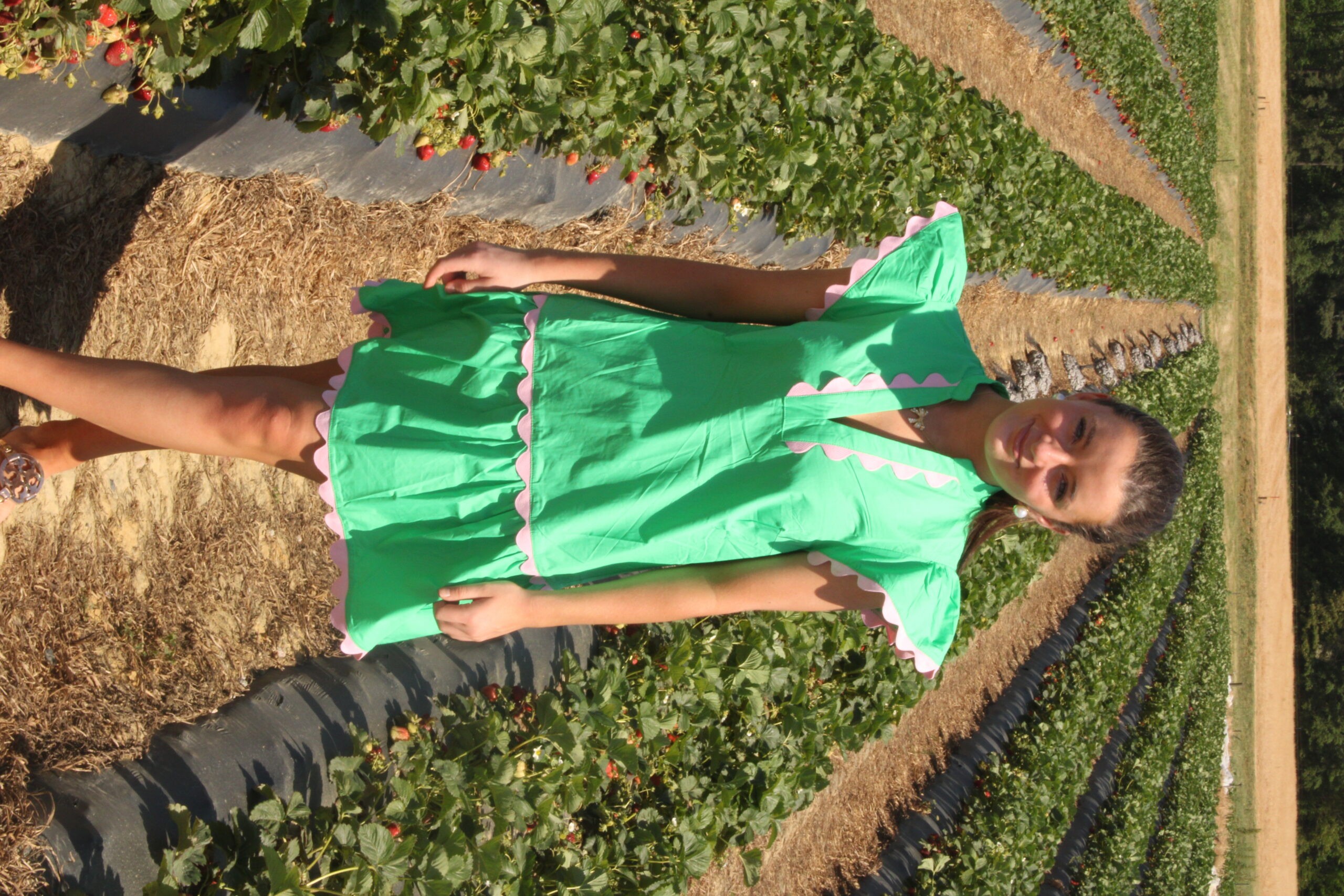 Watermelon Blossom Dress