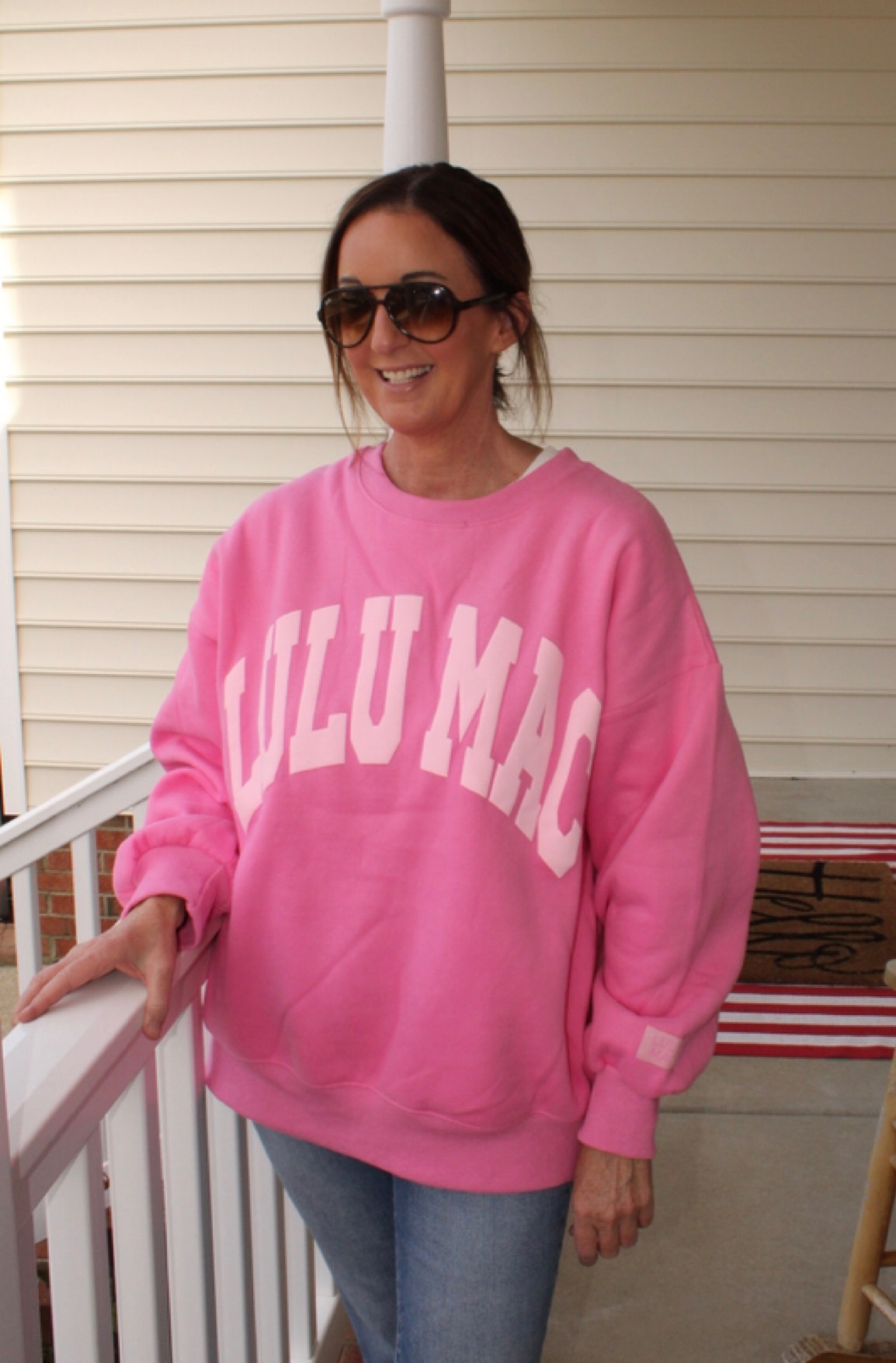 Bubblegum Lulumac Crewneck